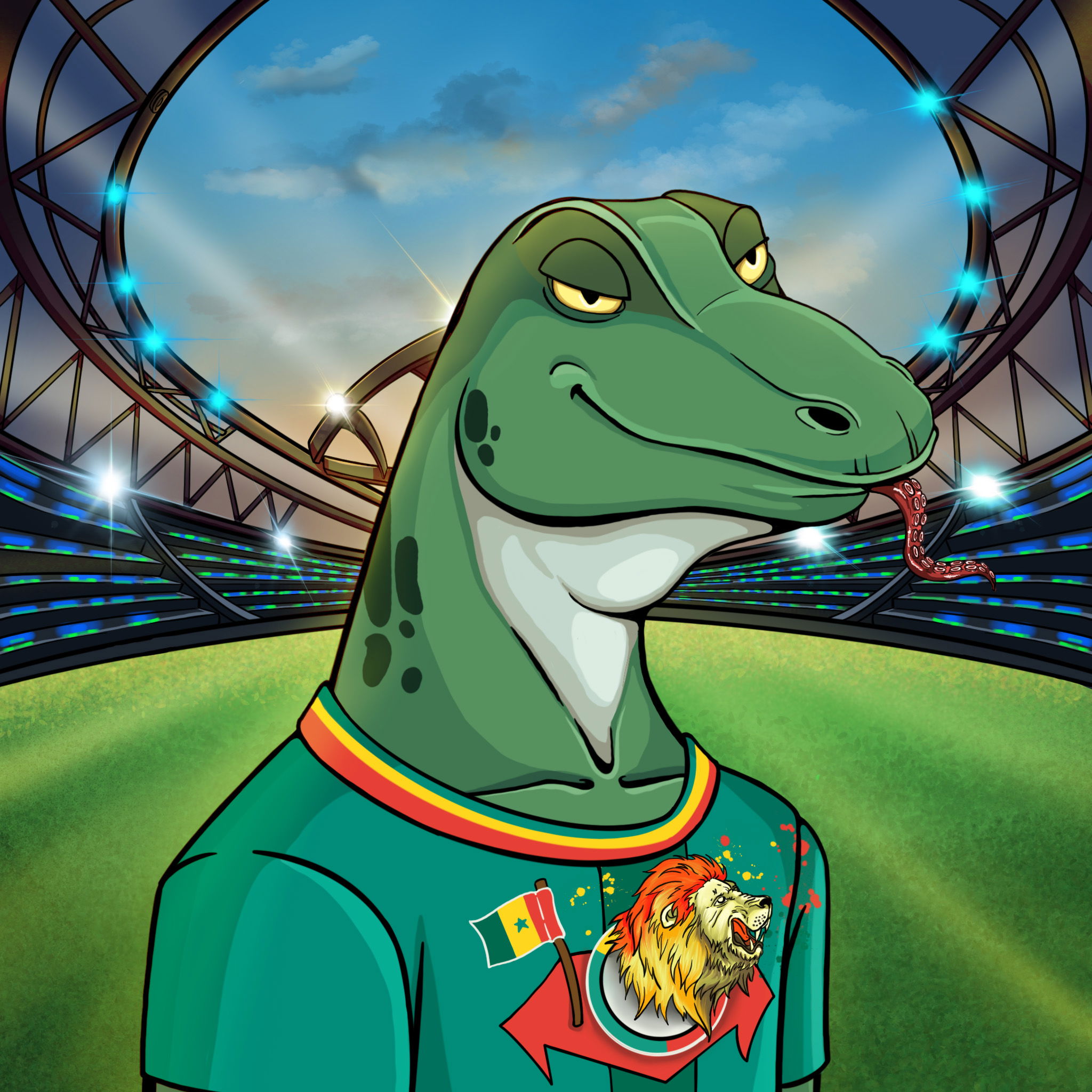 World Cup Goanna 1262 NFT on Algorand