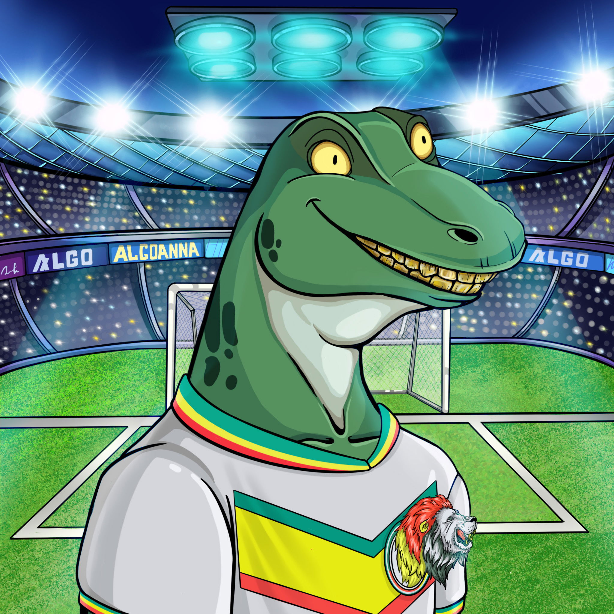 World Cup Goanna 1280 NFT on Algorand