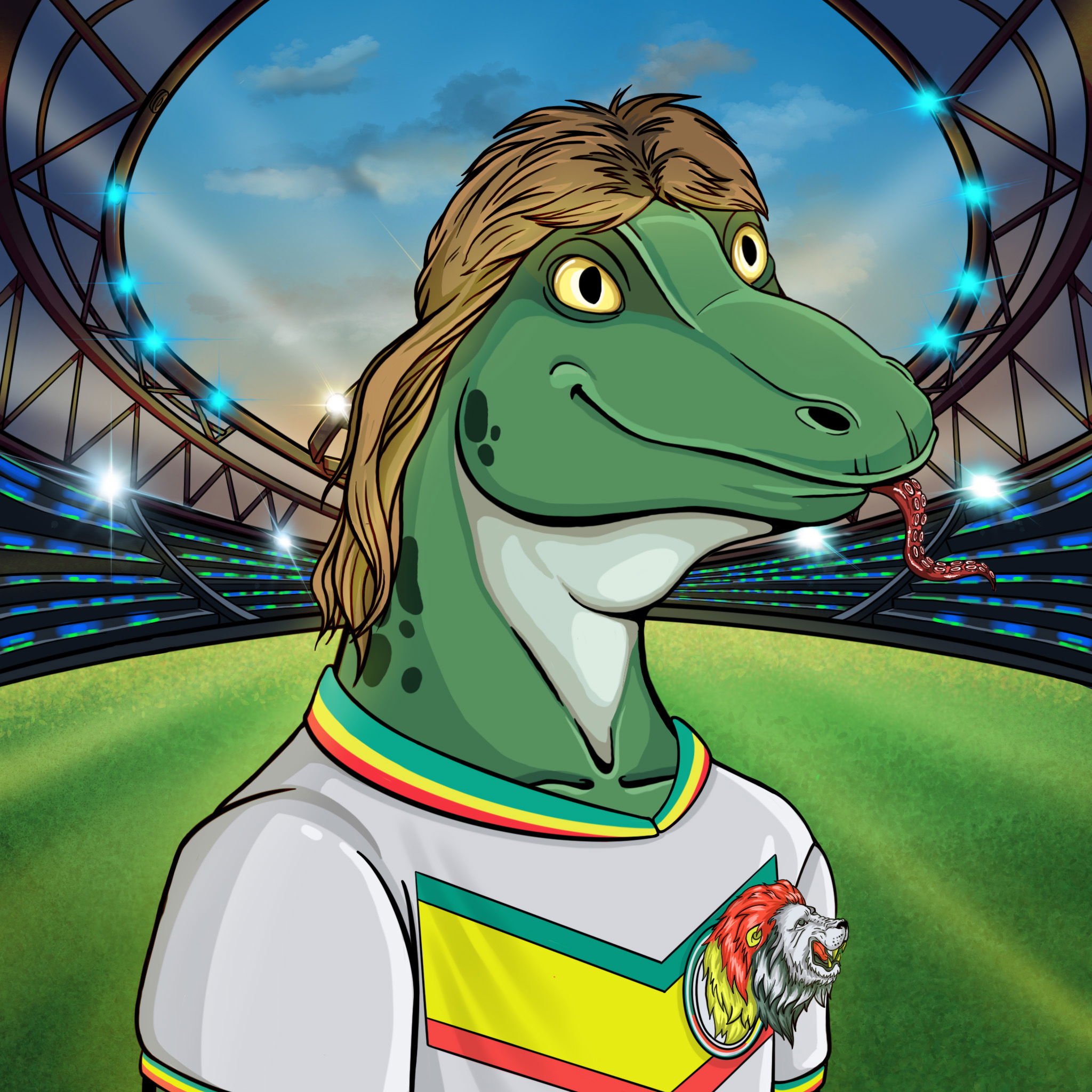 World Cup Goanna 1290 NFT on Algorand