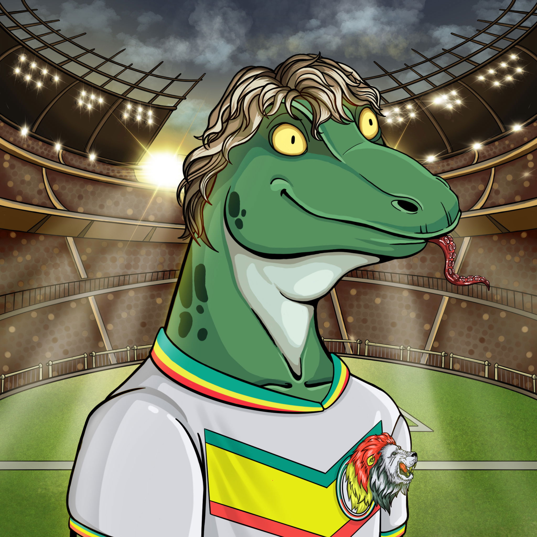 World Cup Goanna 1291 NFT on Algorand