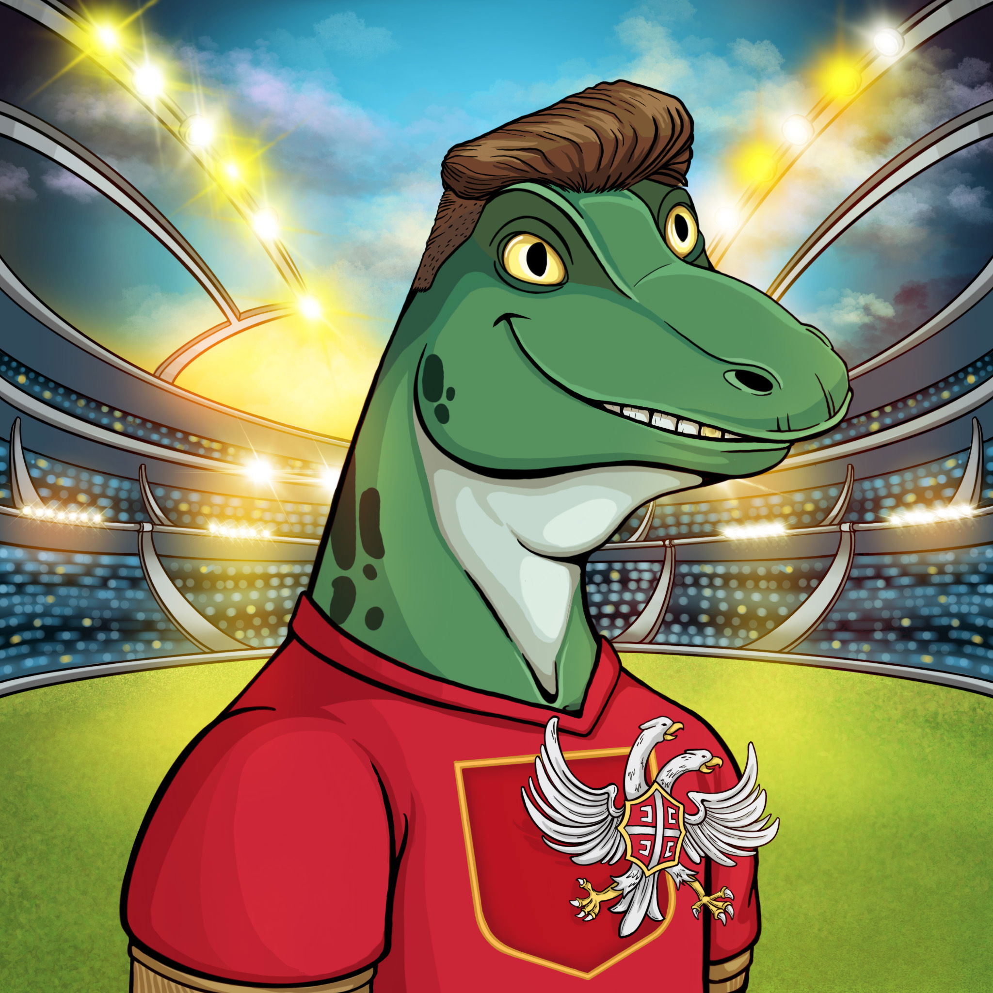 World Cup Goanna 1350 NFT on Algorand