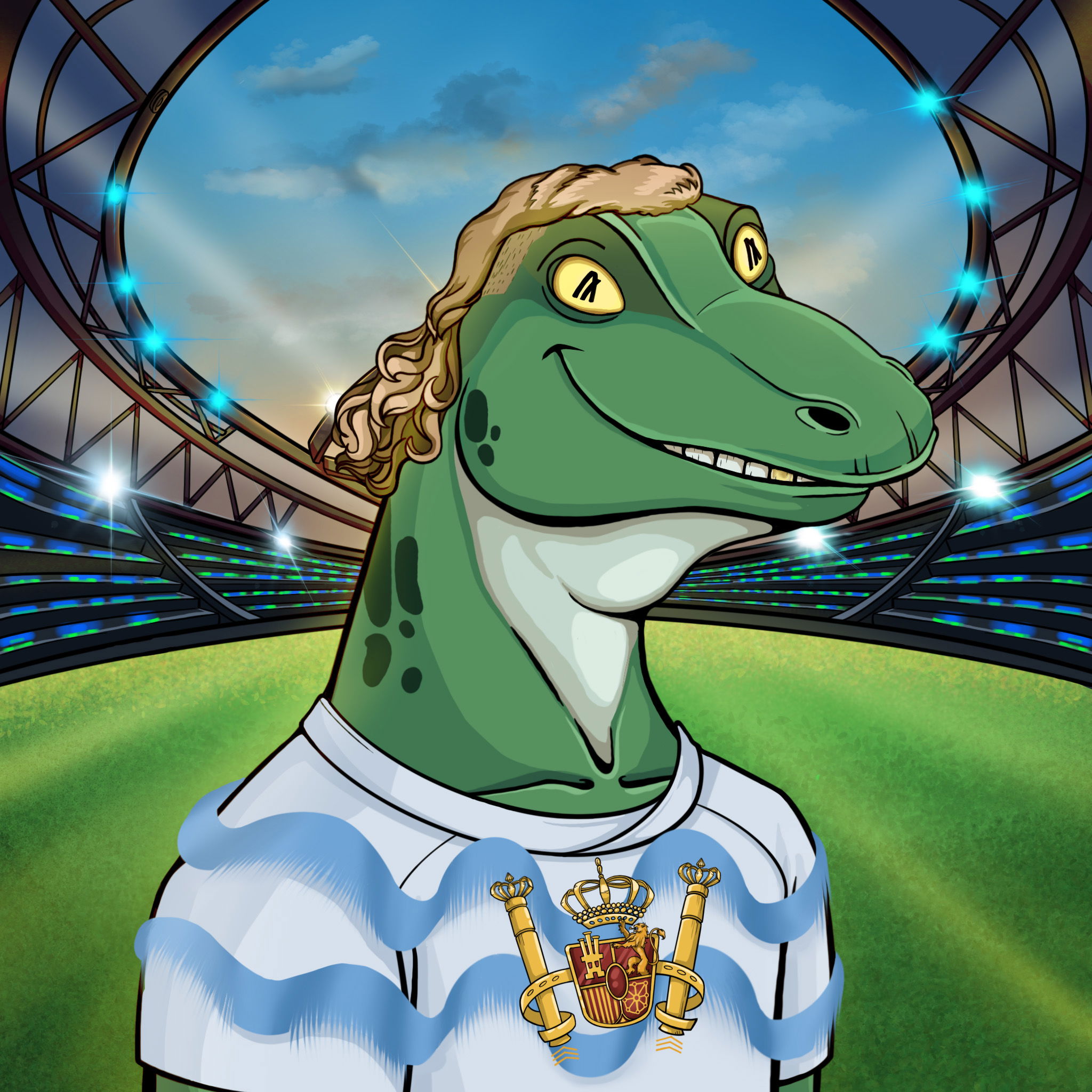 World Cup Goanna 1367 NFT on Algorand