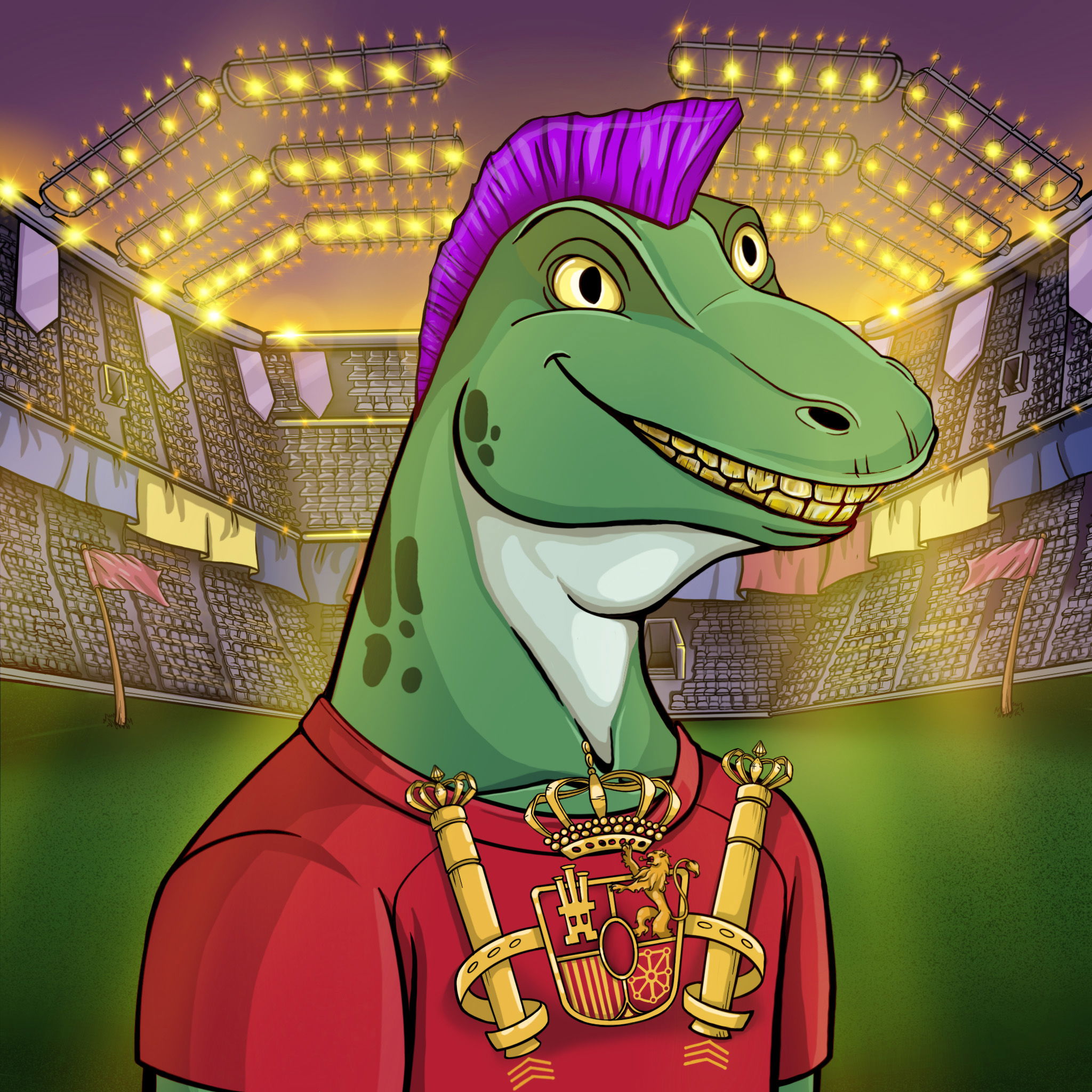 World Cup Goanna 1381 NFT on Algorand