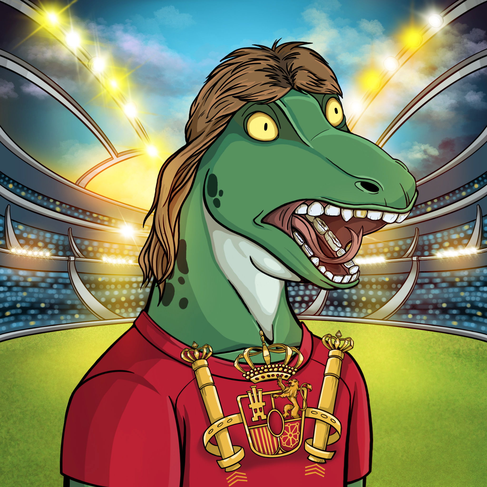 World Cup Goanna 1400 NFT on Algorand