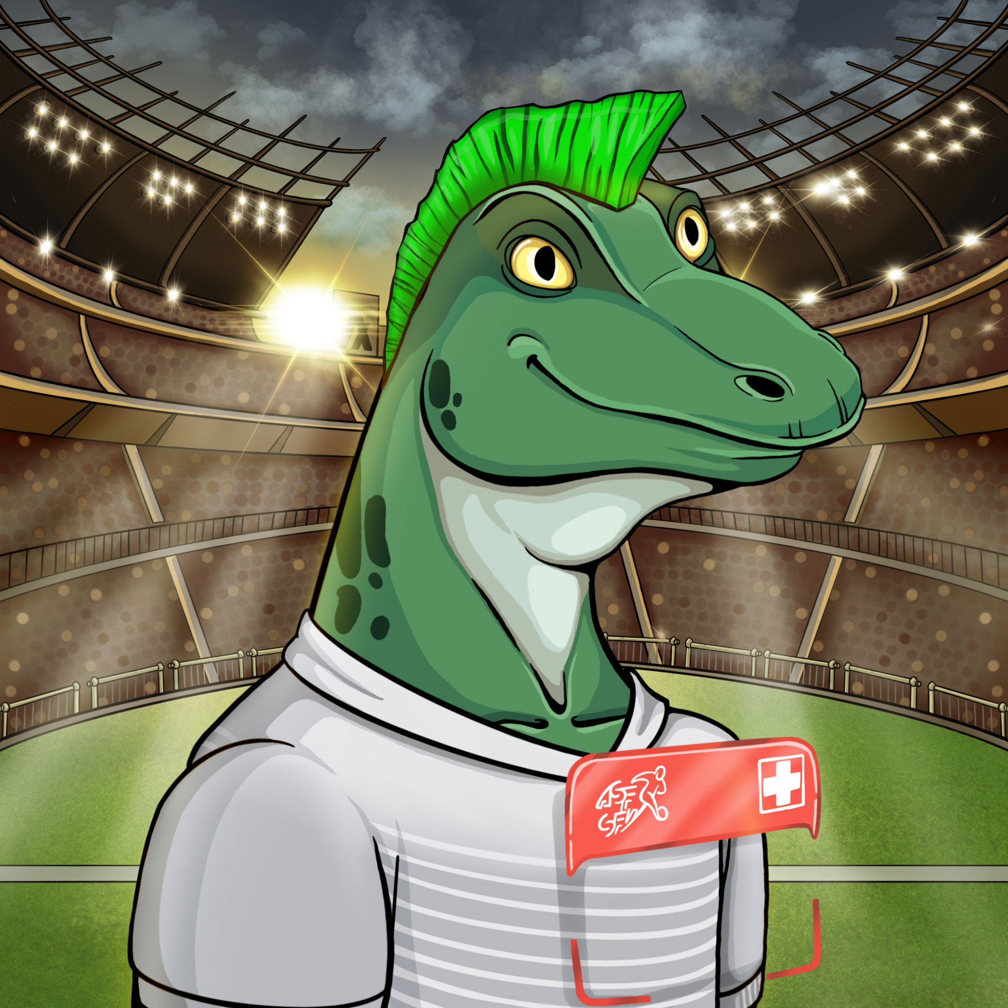 World Cup Goanna 1422 NFT on Algorand