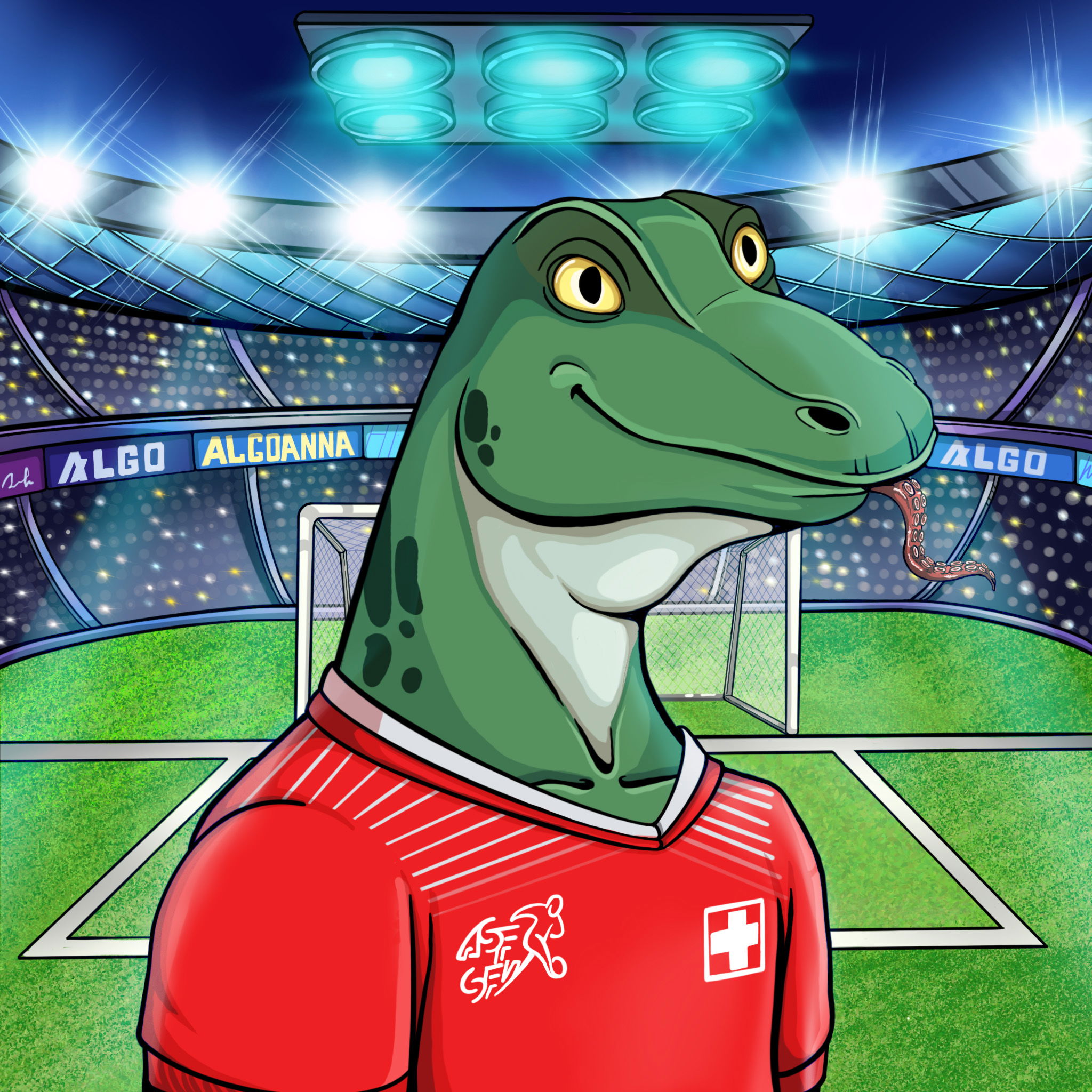 World Cup Goanna 1440 NFT on Algorand