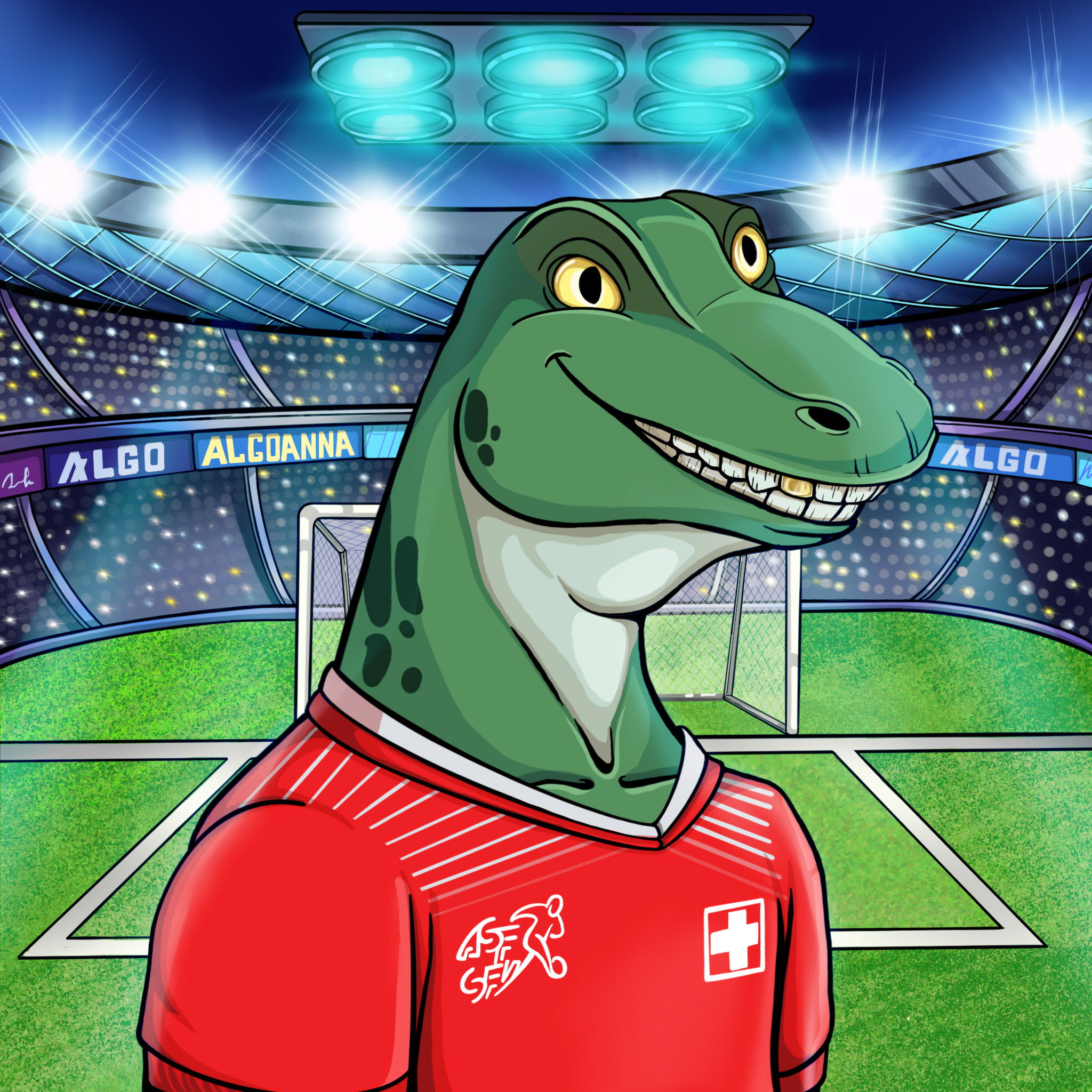 World Cup Goanna 1441 NFT on Algorand