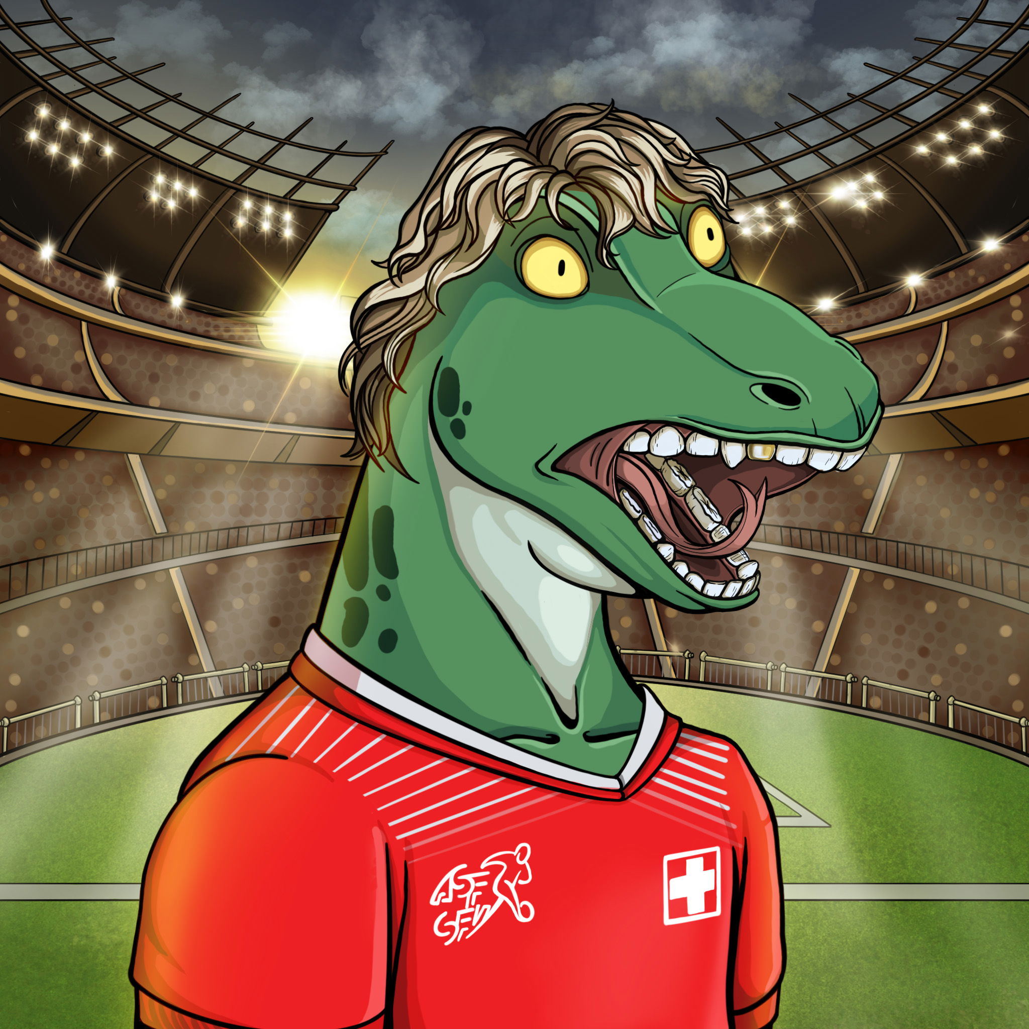 World Cup Goanna 1450 NFT on Algorand