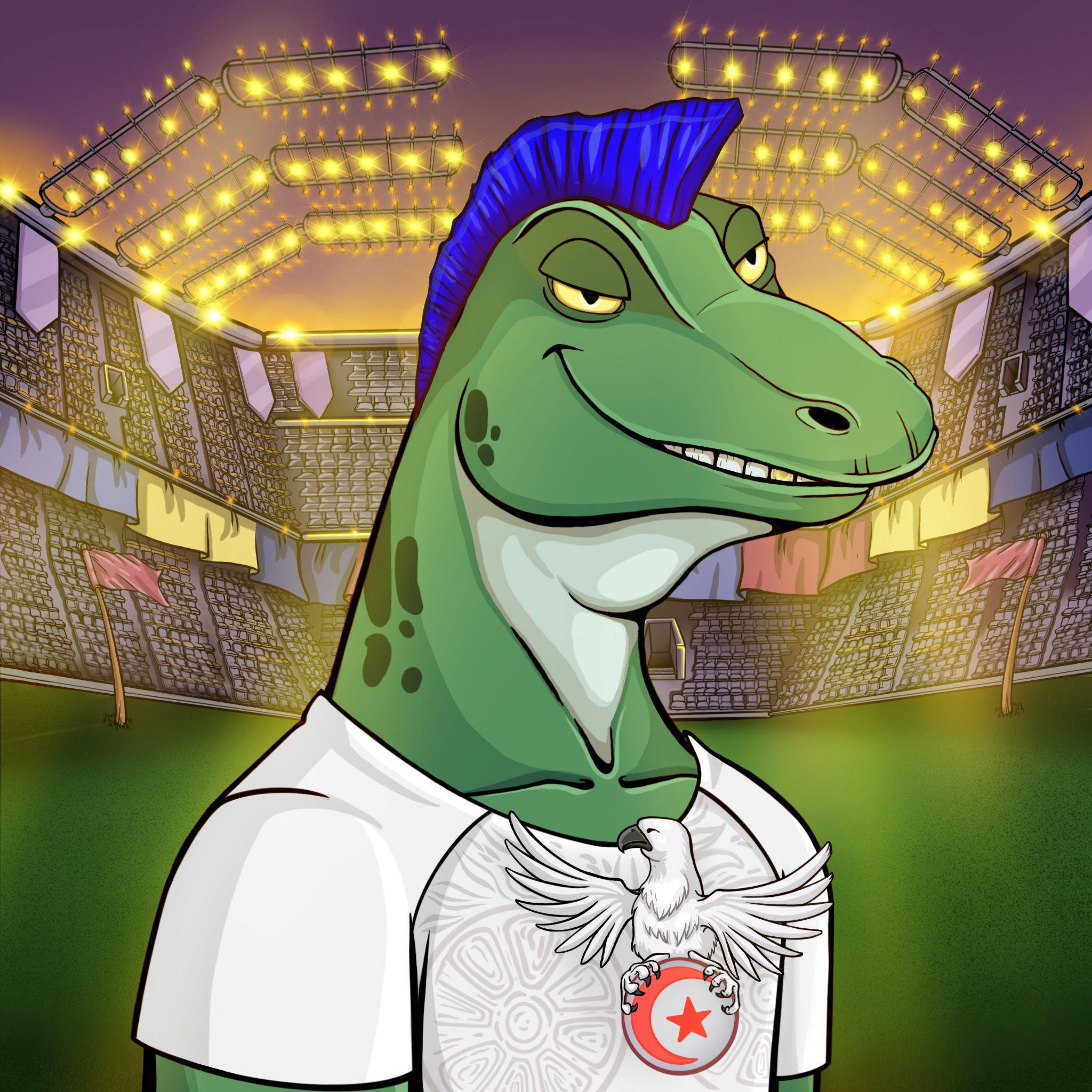 World Cup Goanna 1460 NFT on Algorand