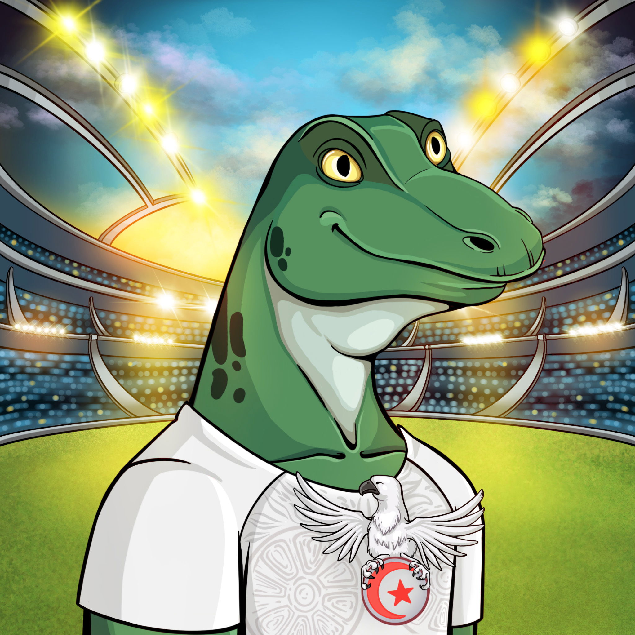 World Cup Goanna 1479 NFT on Algorand
