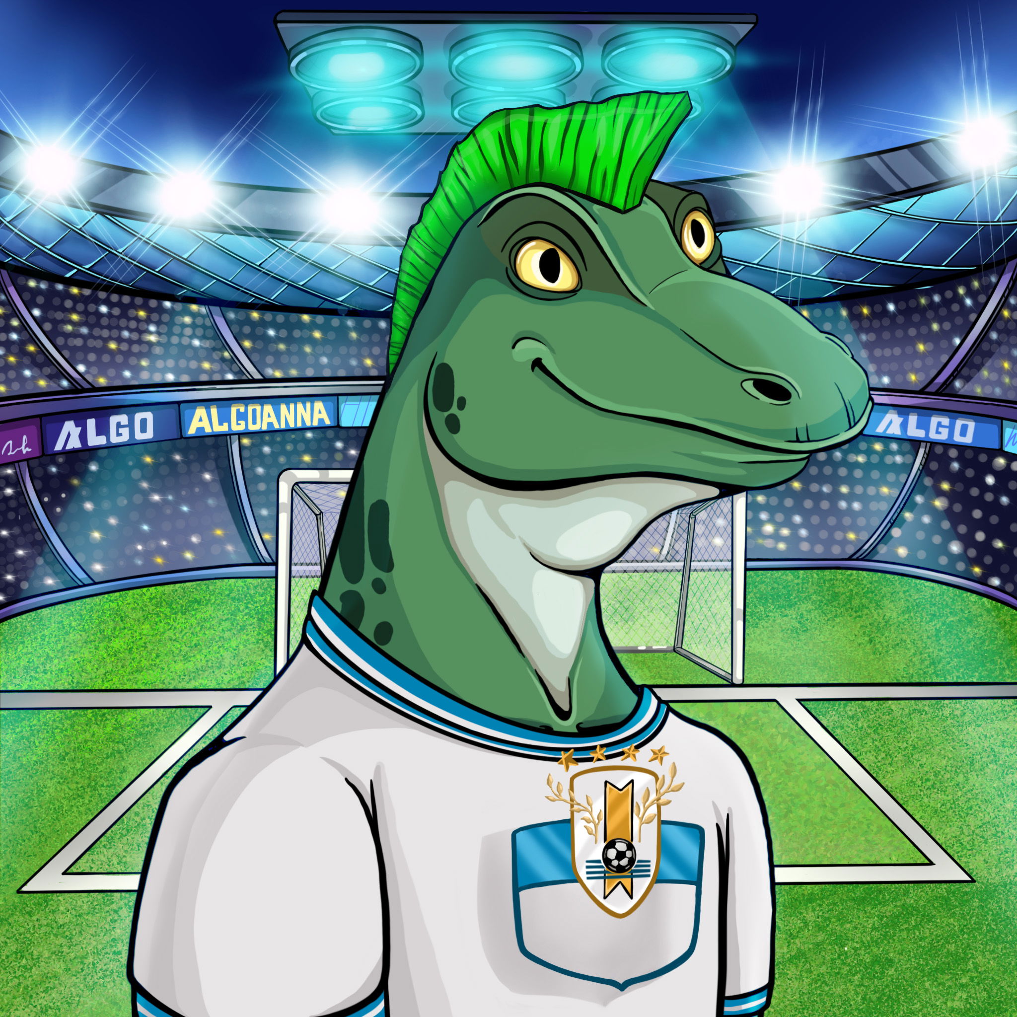 World Cup Goanna 1515 NFT on Algorand