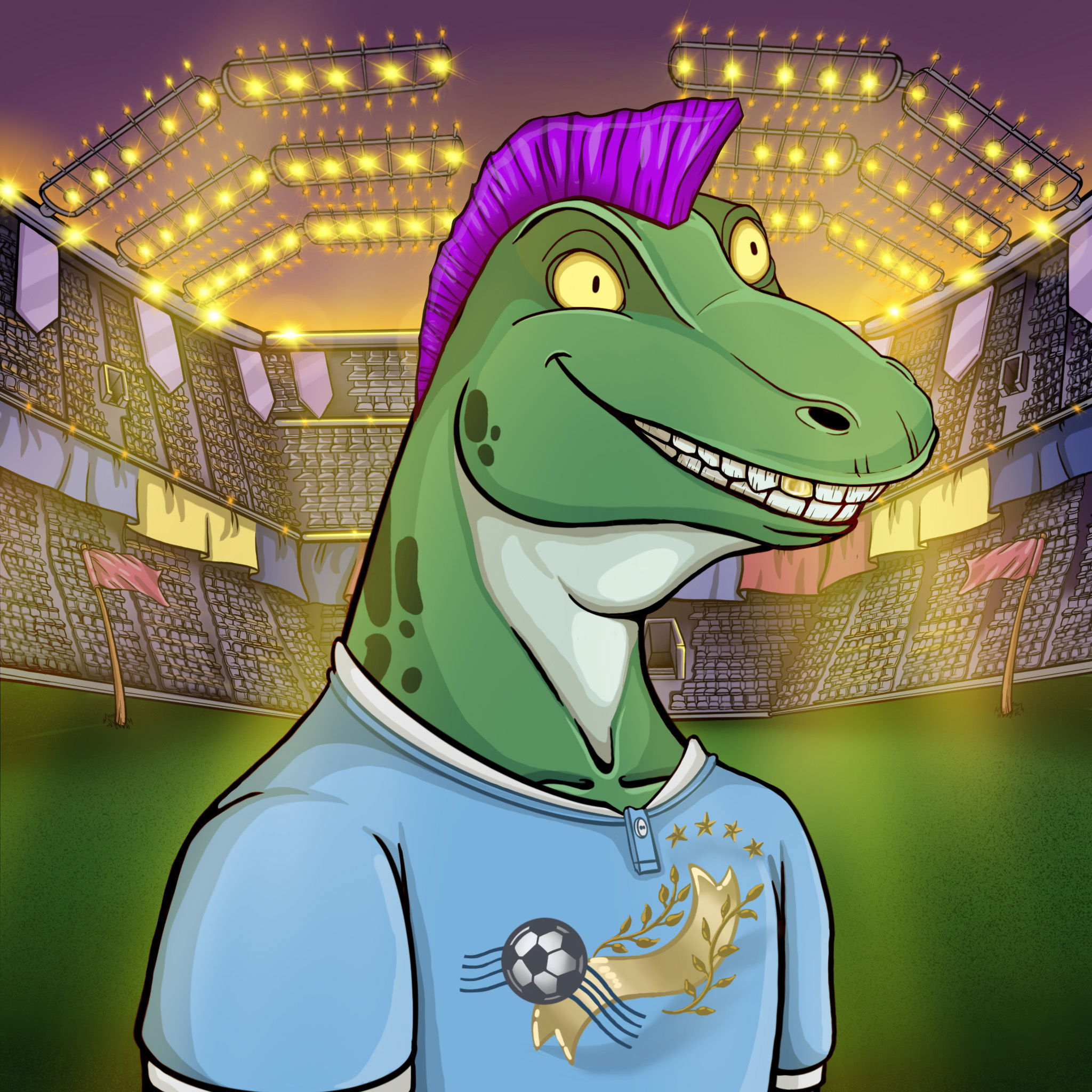 World Cup Goanna 1540 NFT on Algorand