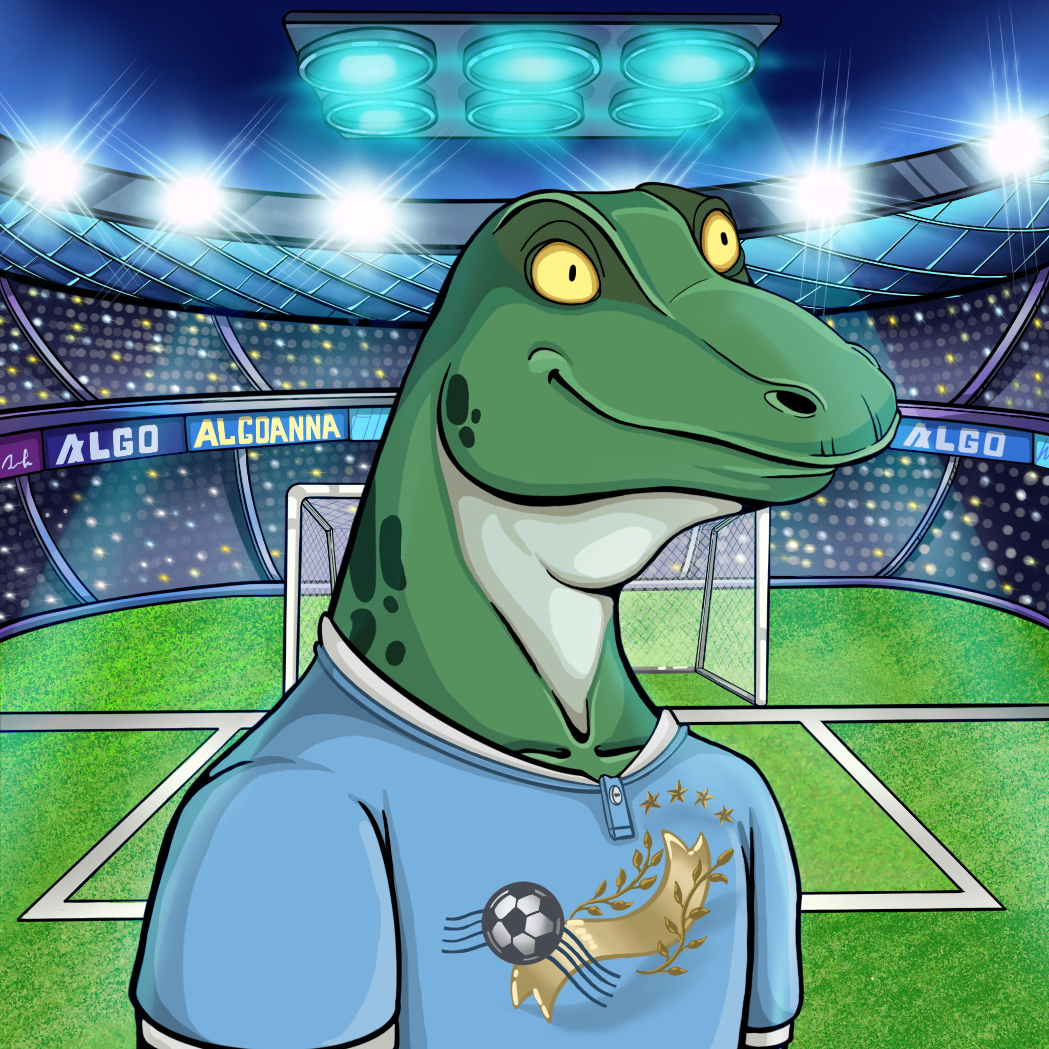 World Cup Goanna 1545 NFT on Algorand