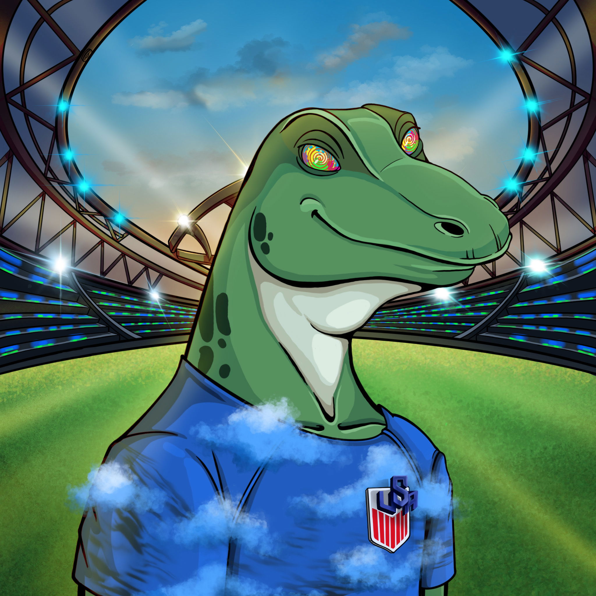 World Cup Goanna 1572 NFT on Algorand