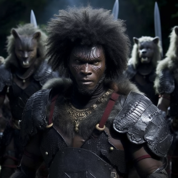 Image of AFRO WARS 38- King Blackhide