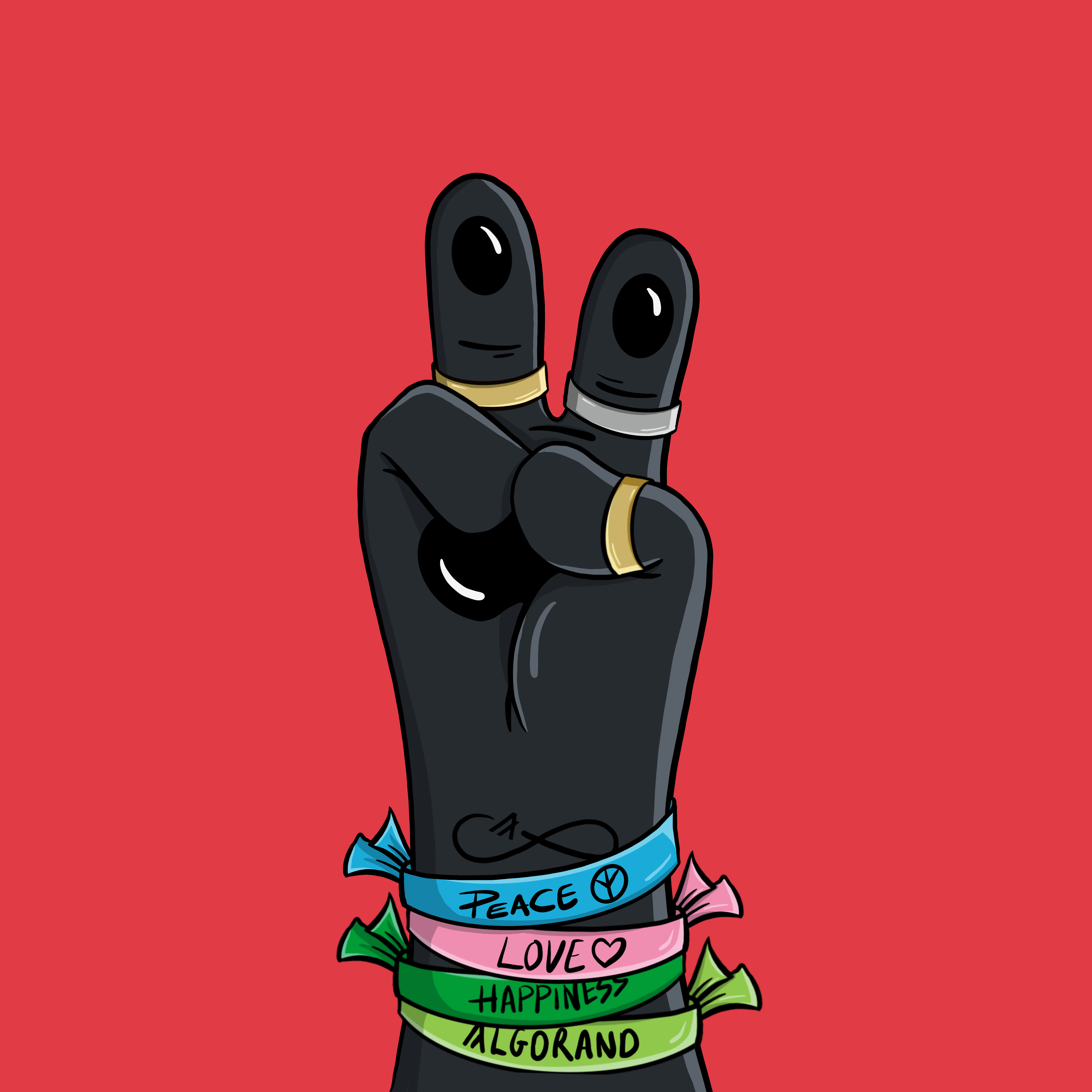 Peace,Love Bears! #155 NFT on Algorand