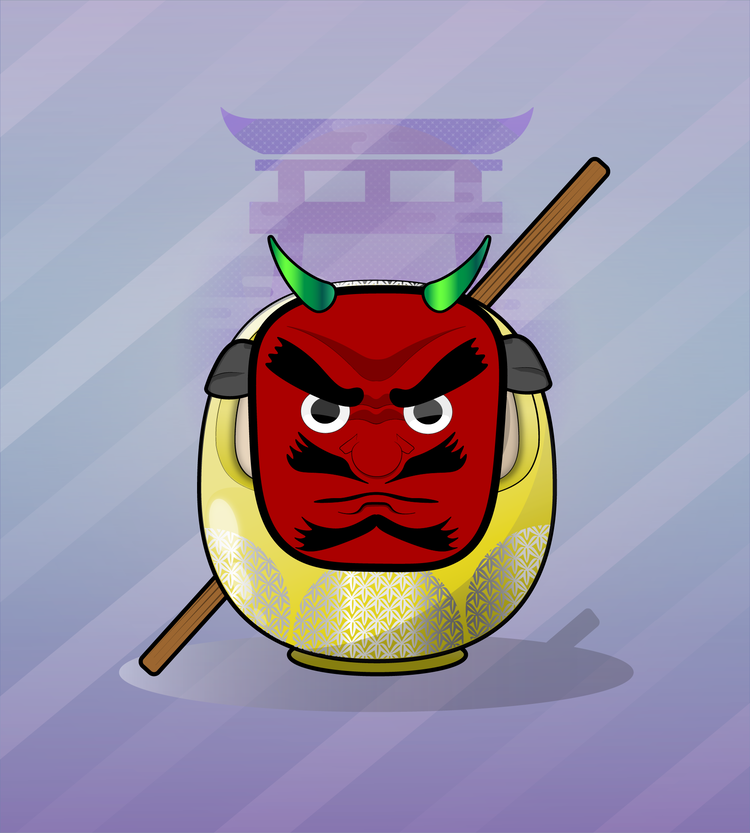 Image of AlgoDaruma #0096