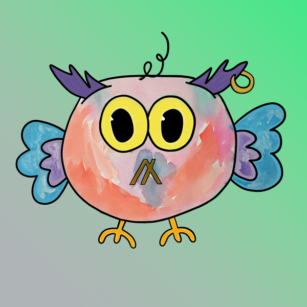 An image of Owlgos Owl Mini Series #015