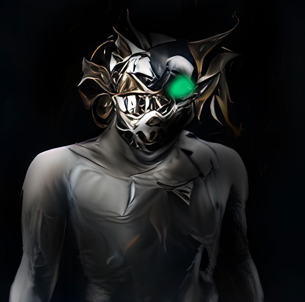 An image of Gracor the Silver Demon