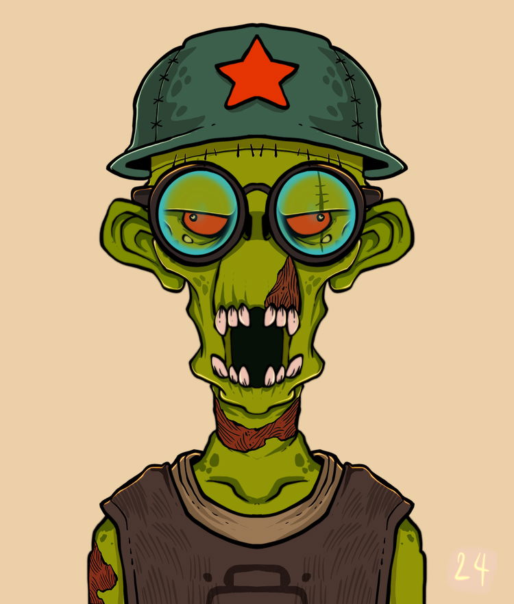 Image of Algo zombie #024