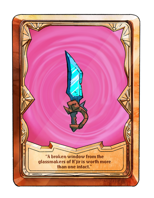 An image of Glass Dagger of H'jir (Variant)