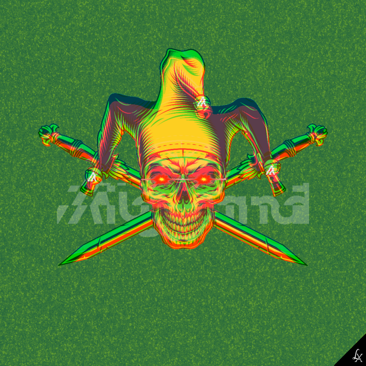 Image of Linx Golden Joker Skull #023