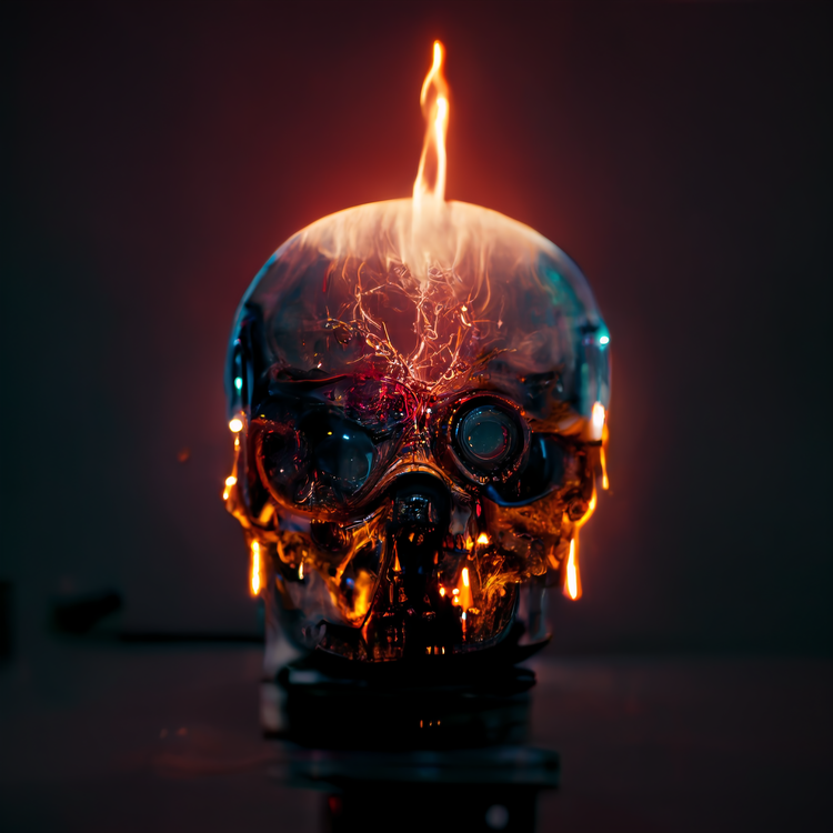 Image of Cyber Skull #10