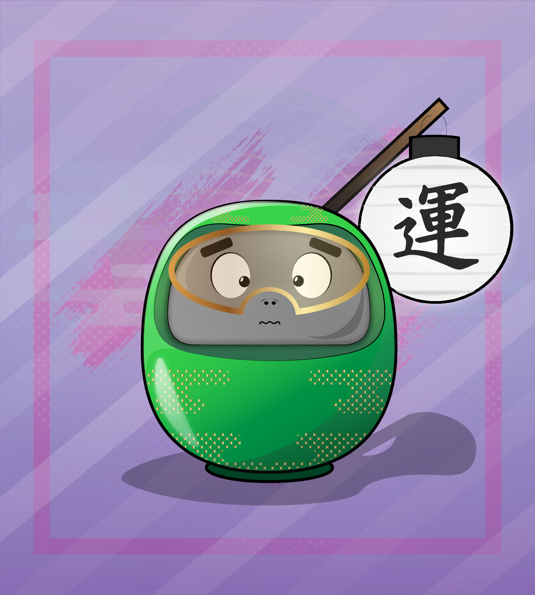 AlgoDaruma #0156 NFT on Algorand