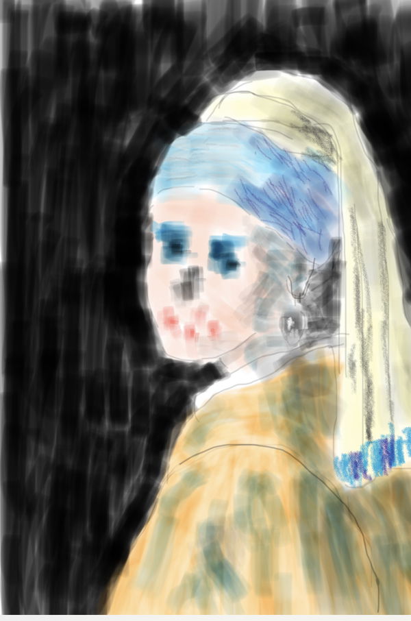 Image of Skuli with the Pearl Earring