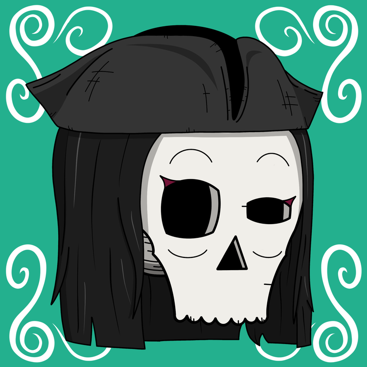 Image of Mrs Jolly Bonny - Skull