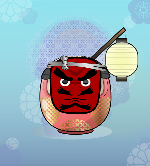 An image of AlgoDaruma #0002