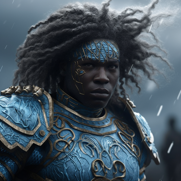 An image of AFRO WARS 19- Captain Sal Azora