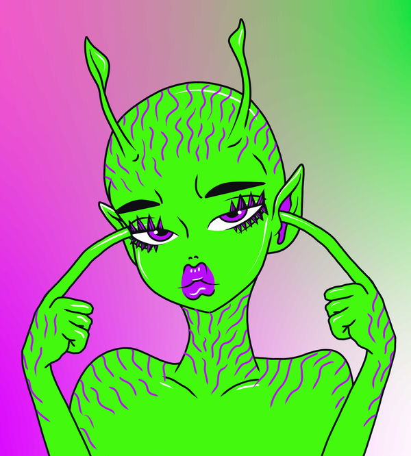 Image of Bored Alien 10