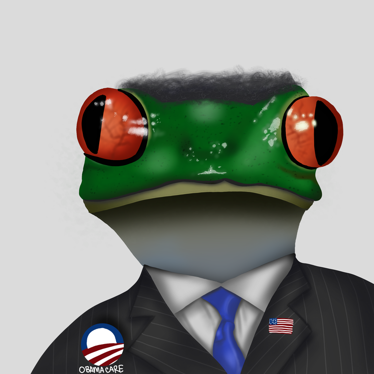 Image of FroggyPersonality Barack Obama