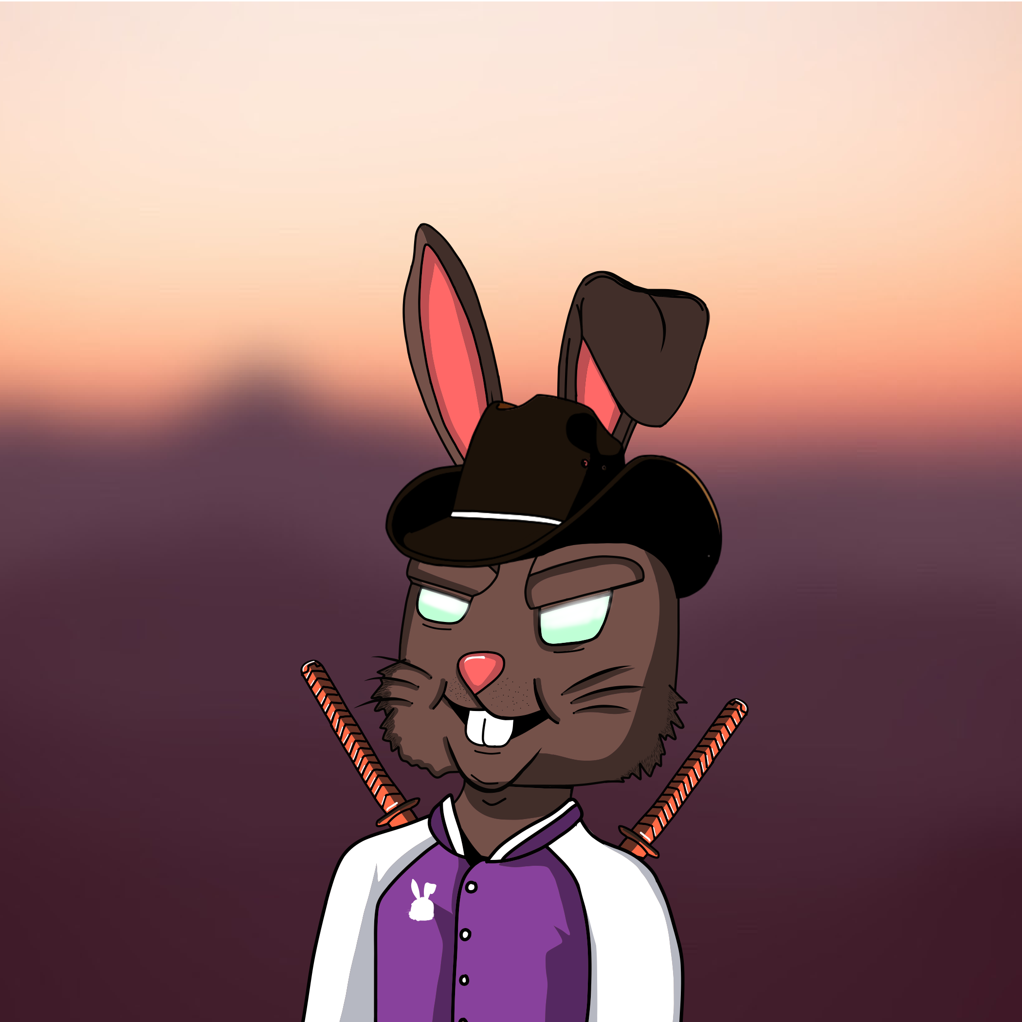 Mean Rabbit V1 #156 NFT on Algorand