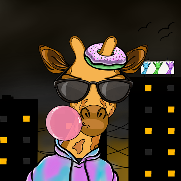 Image of Cool Giraffe #022