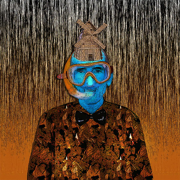 Image of Blue Man in Gold