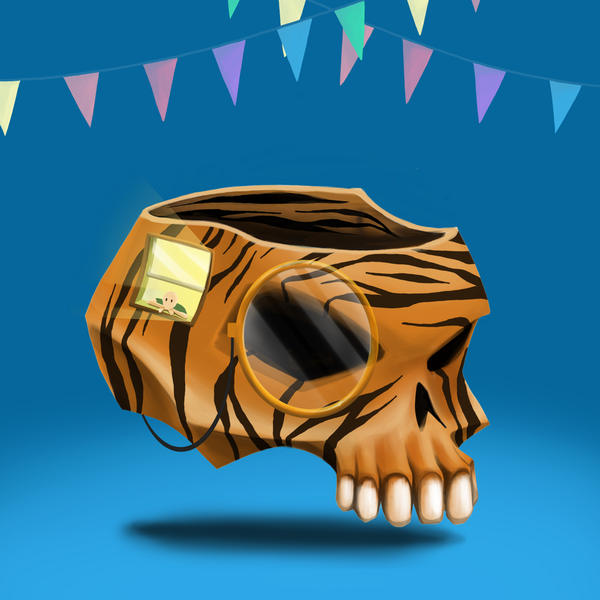 Image of AlgoSeas Skull #24