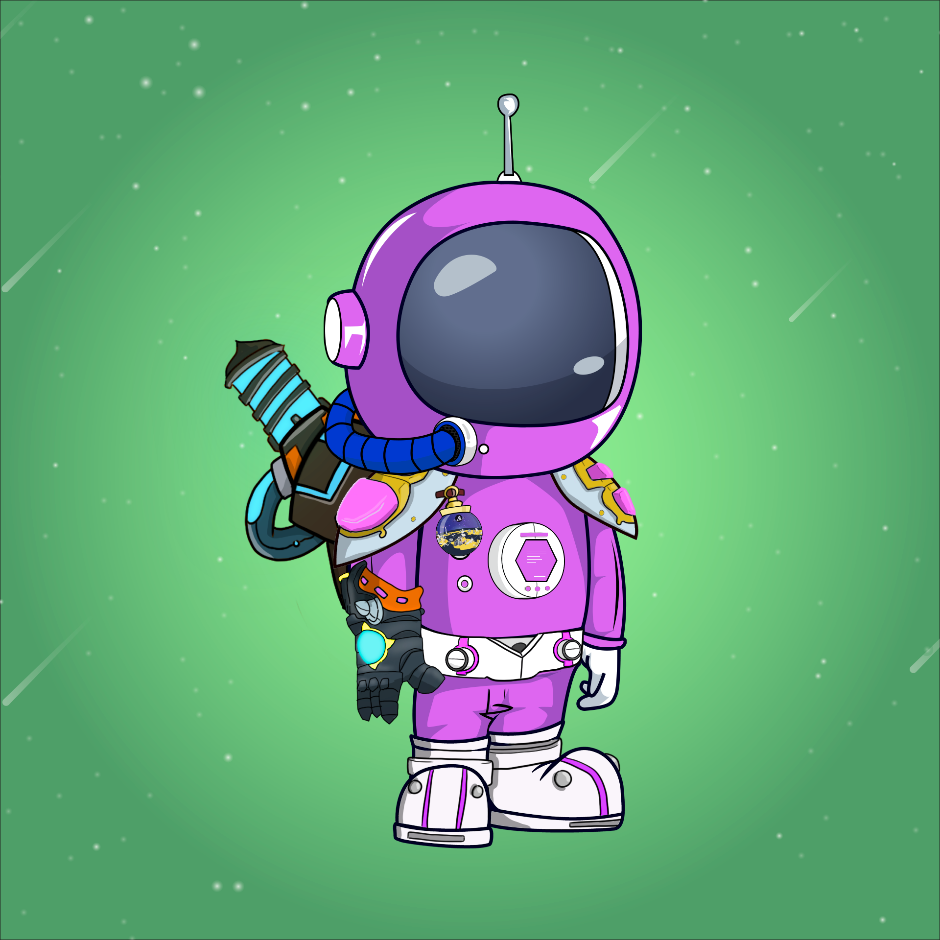Galactic Astros #1049 NFT on Algorand