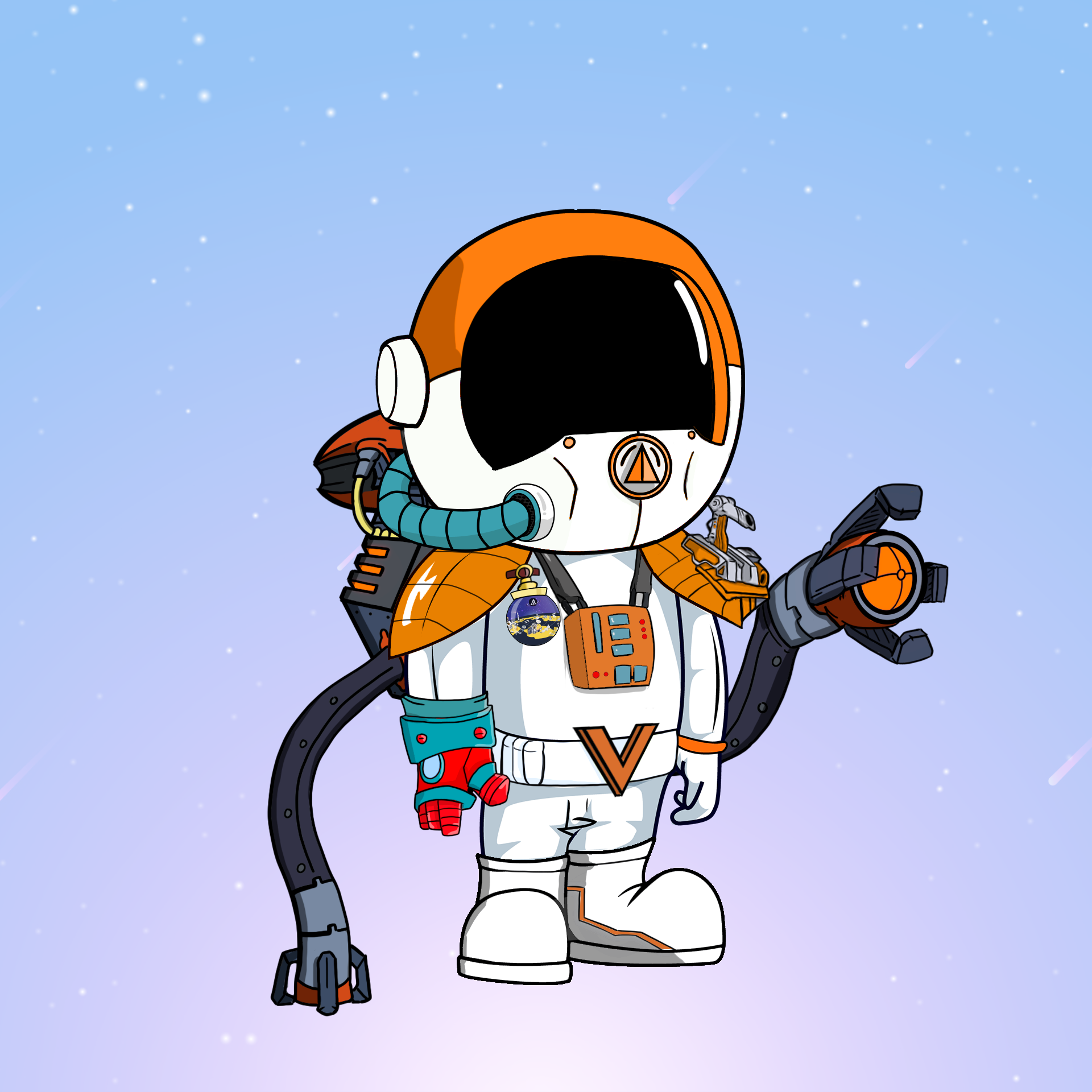 Galactic Astros #1068 NFT on Algorand