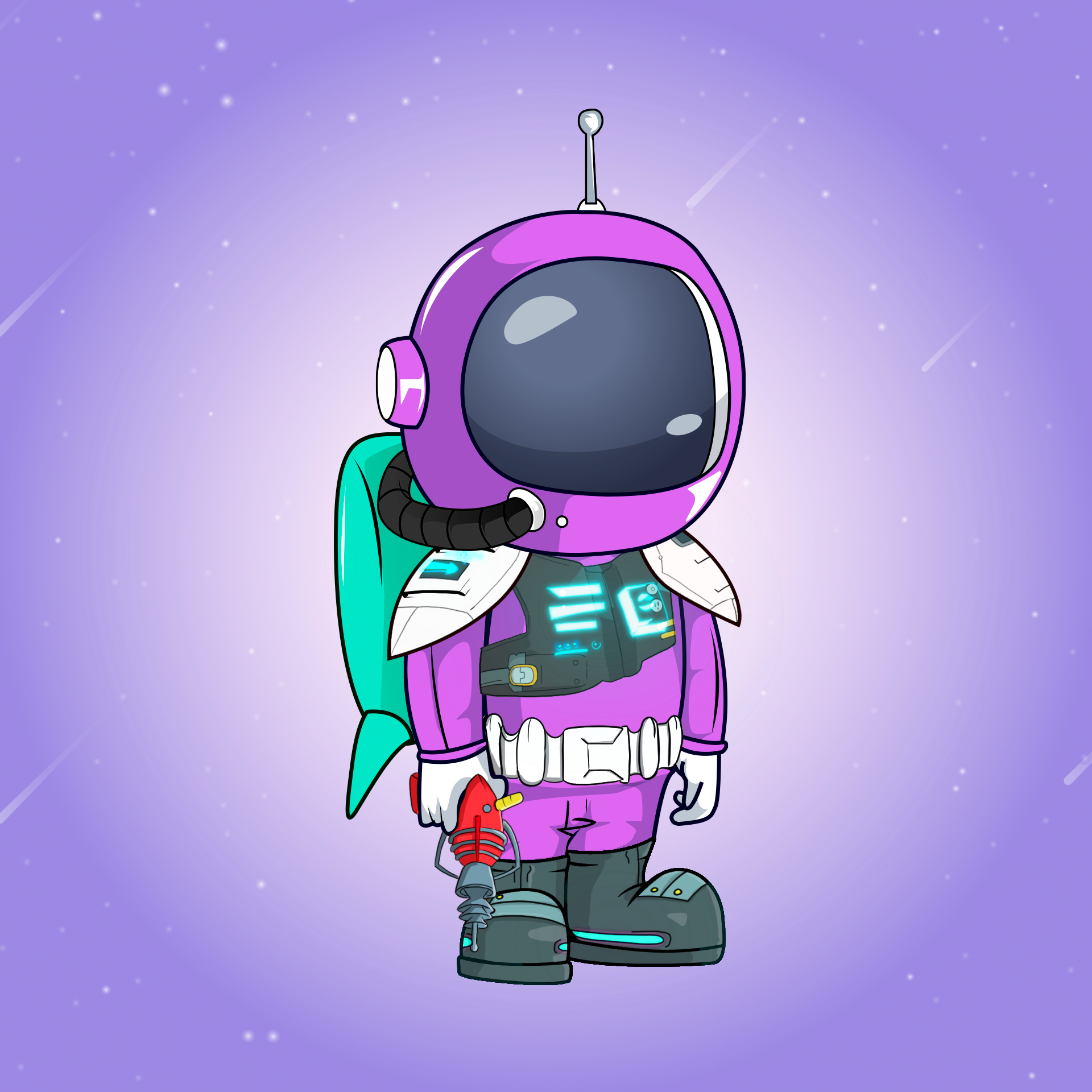 Galactic Astros #1102 NFT on Algorand