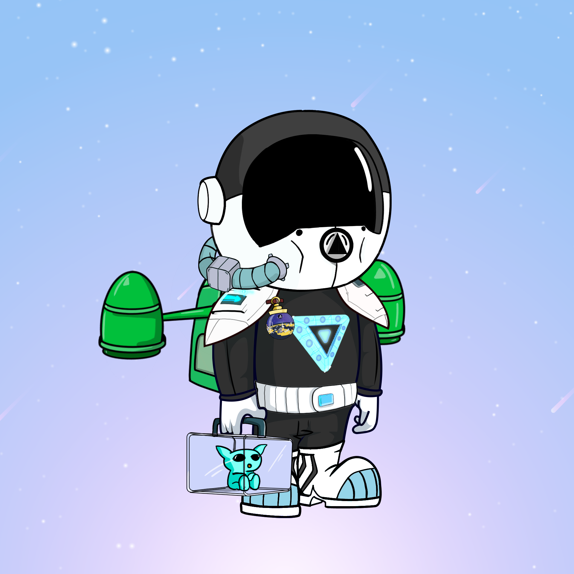 Galactic Astros #1104 NFT on Algorand