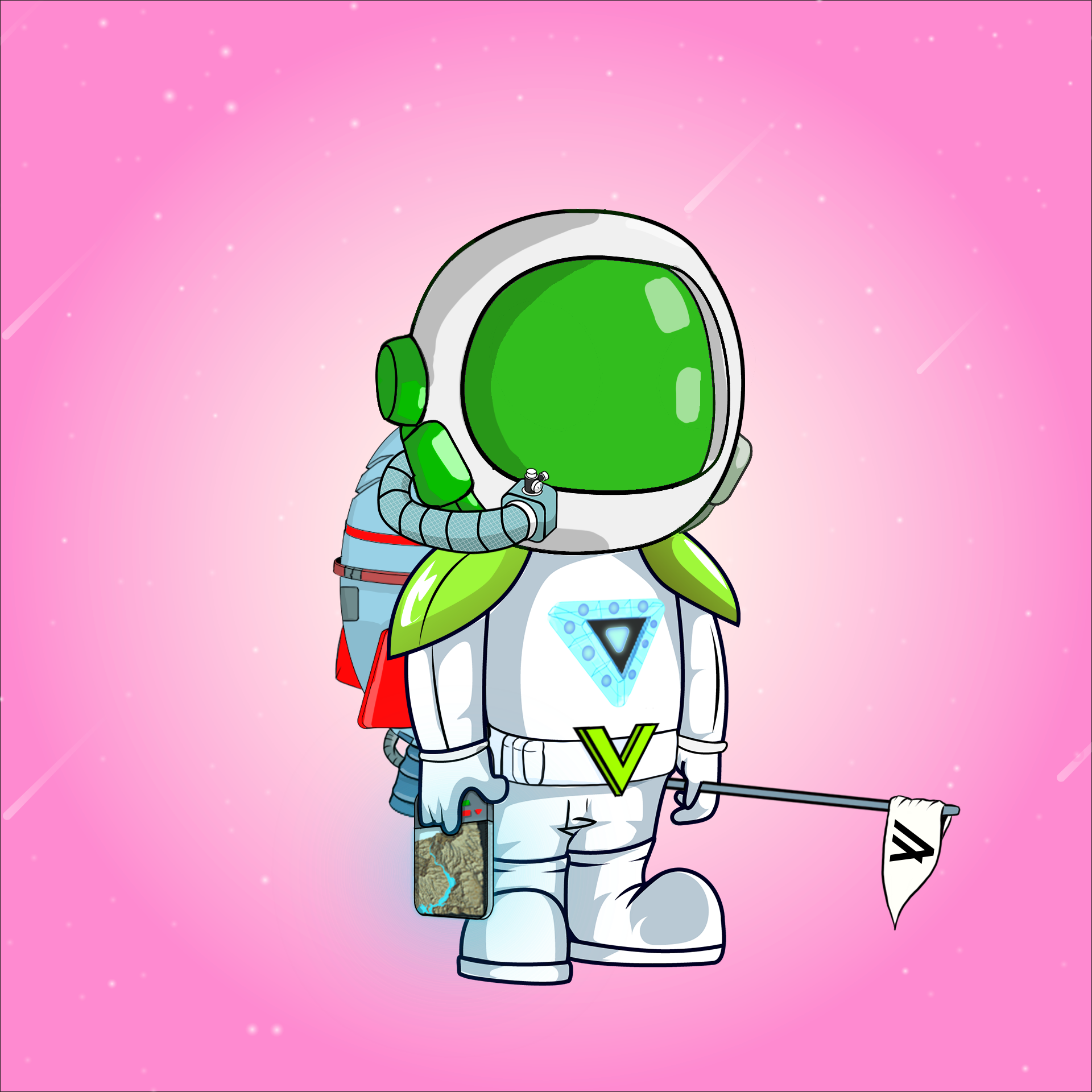 Galactic Astros #1137 NFT on Algorand