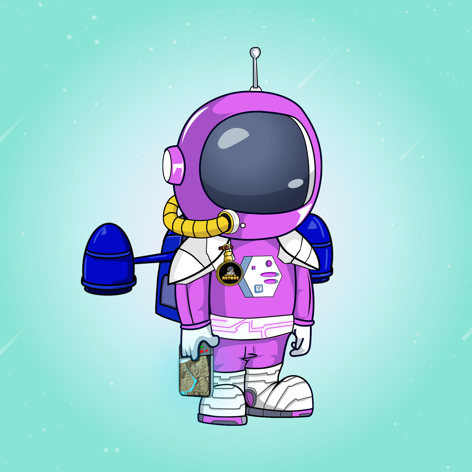 Galactic Astros #114 NFT on Algorand