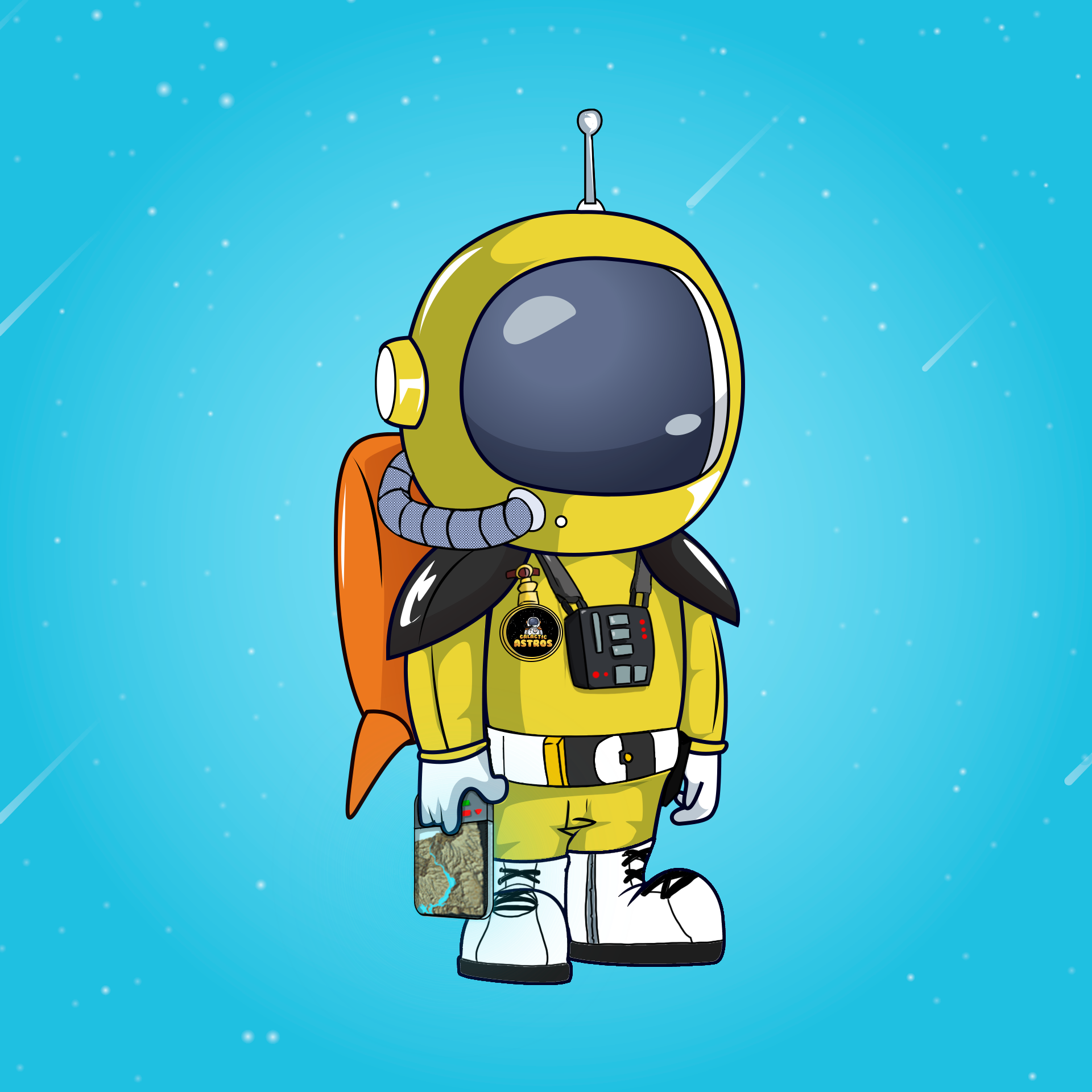 Galactic Astros #12 NFT on Algorand