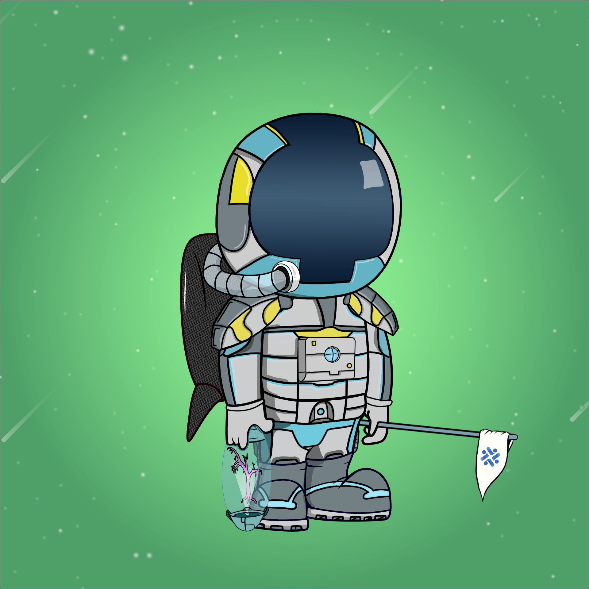 Galactic Astros #1213 NFT on Algorand
