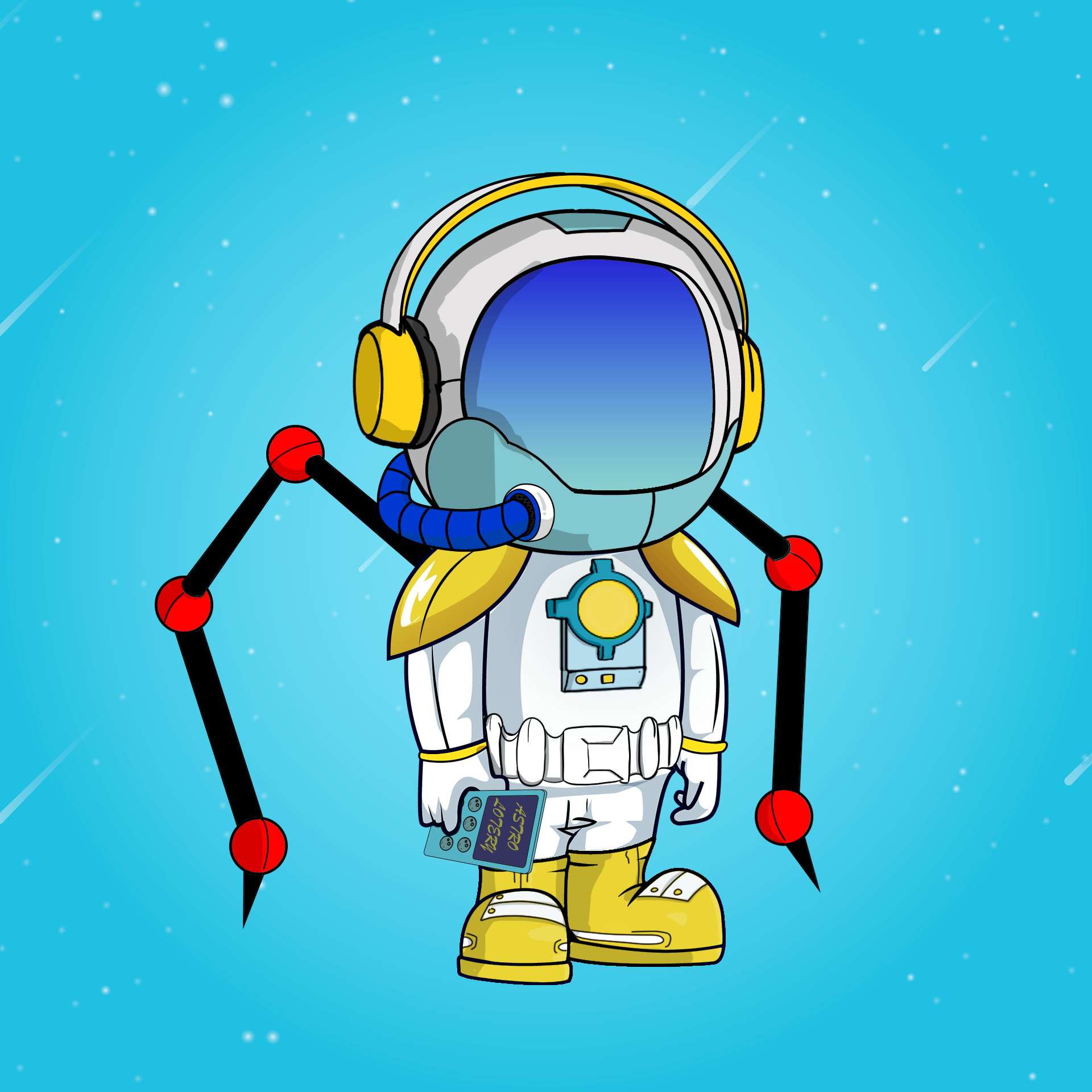 Galactic Astros #1238 NFT on Algorand