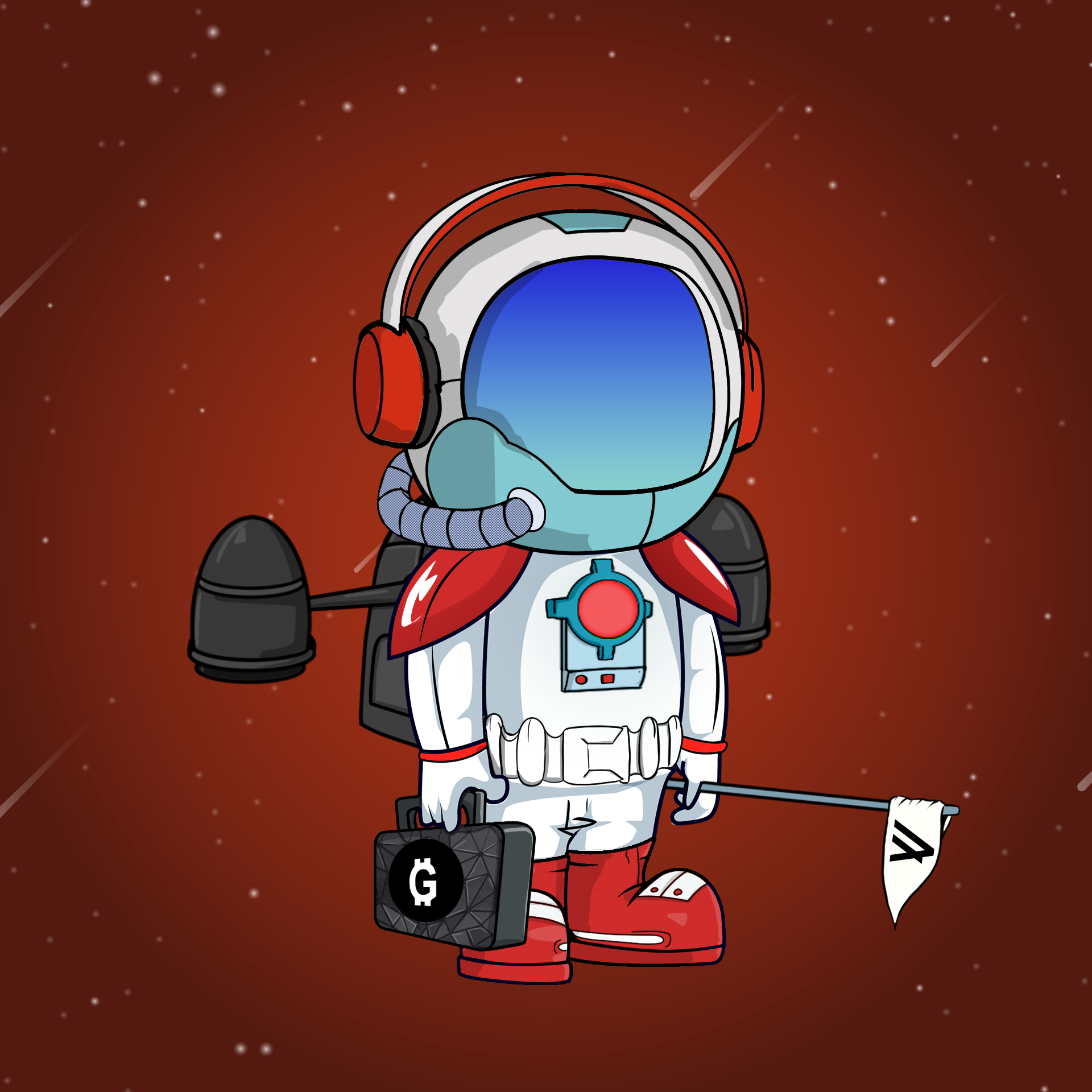Galactic Astros #1307 NFT on Algorand