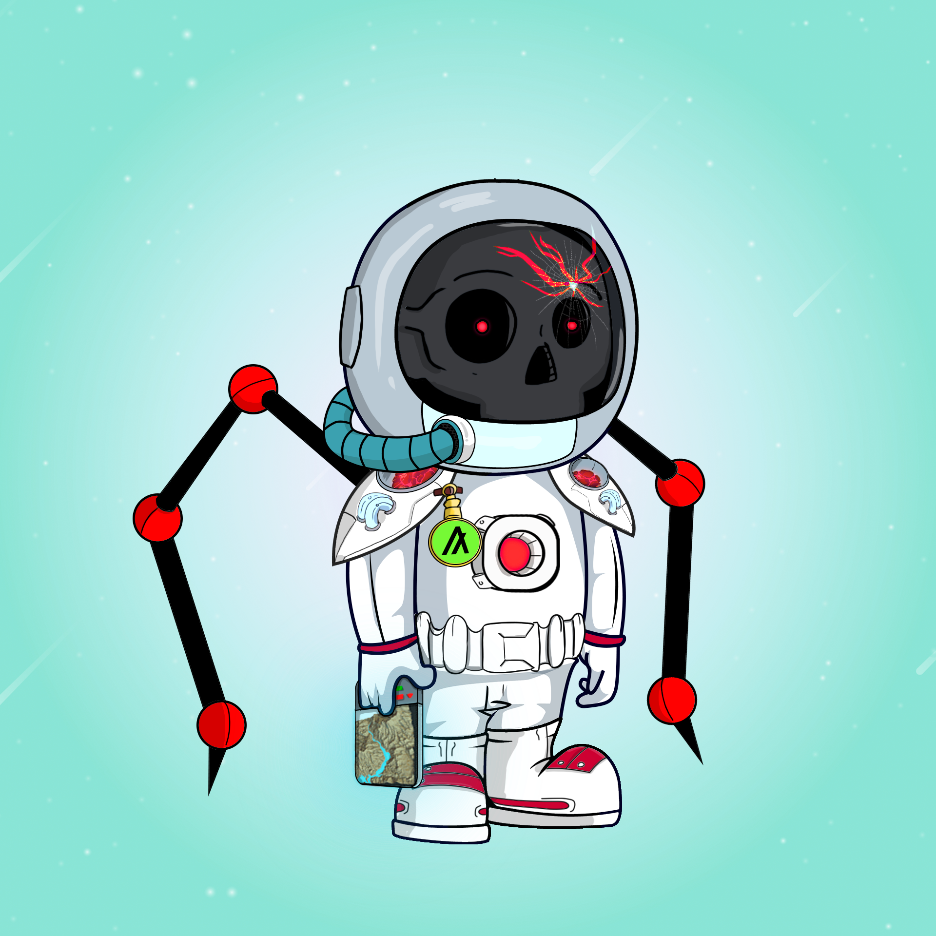 Galactic Astros #1326 NFT on Algorand