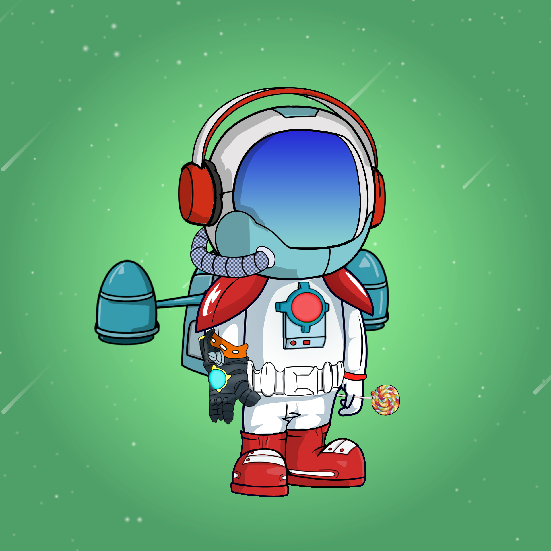 Galactic Astros #1359 NFT on Algorand
